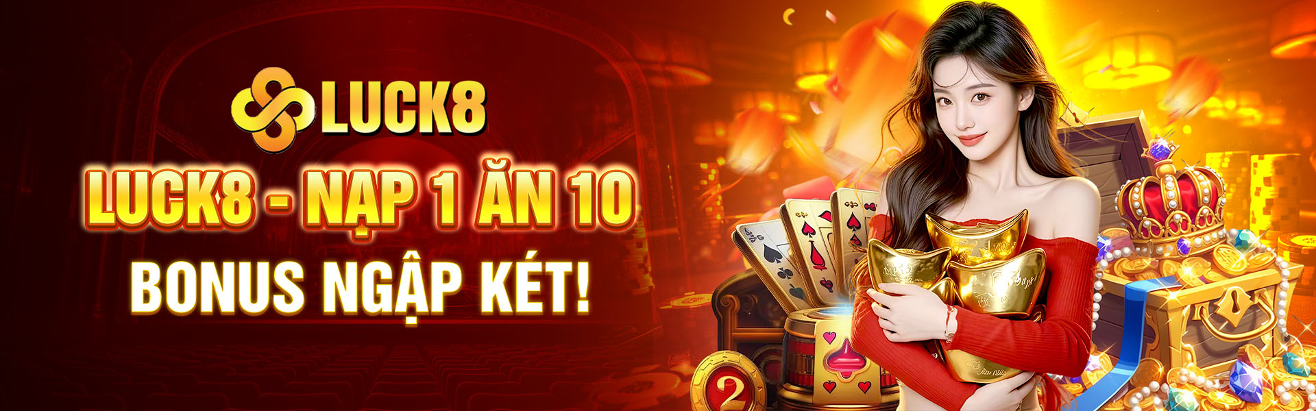 banner casino luck8